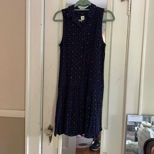 GAP Blue print mini dress
